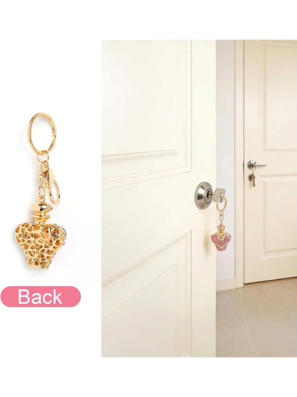 Vintage Car Keychain for Women & Girls | Cute Designer Charms for Purses